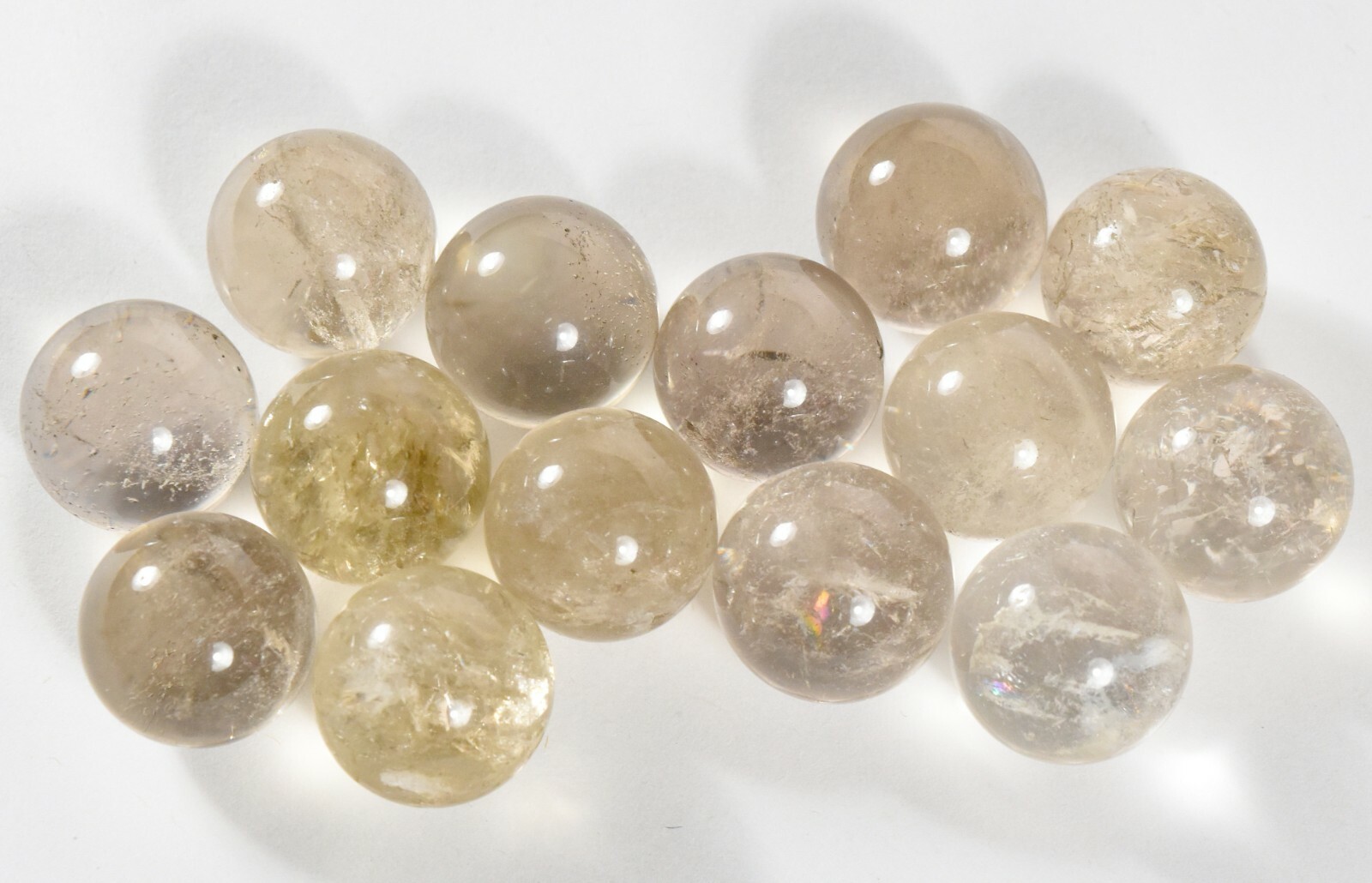 20mm Smoky Quartz Sphere Sparkling Gemstone Crystal Mineral Ball – China (1PC)