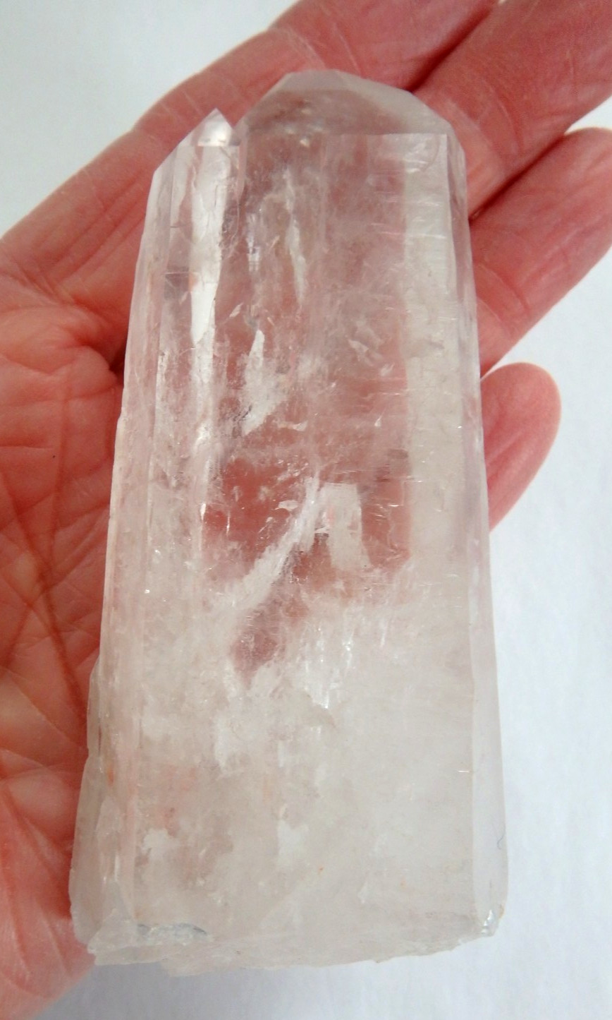 Crystal Diamantina Quartz Lazer ✨🤍 Natural Twin✨🤍Old Stock 125.5 grams