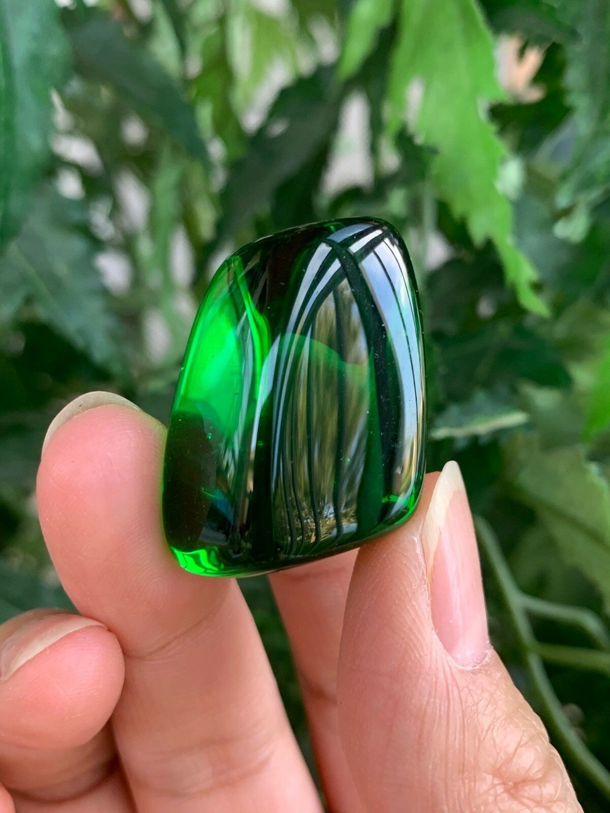 Blue Aqua Obsidian, Green Obsidian & Yellow Obsidian Tumbled Stone, Pick a Color