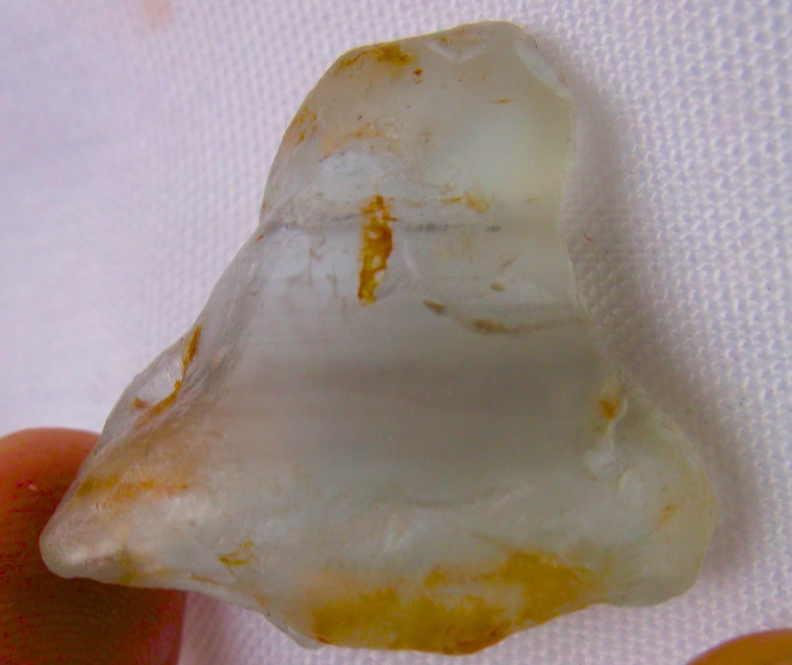Topaz Non Enhanced Aqua Color Crystal Clear Quality  7.5 Grams 37.7 Carats