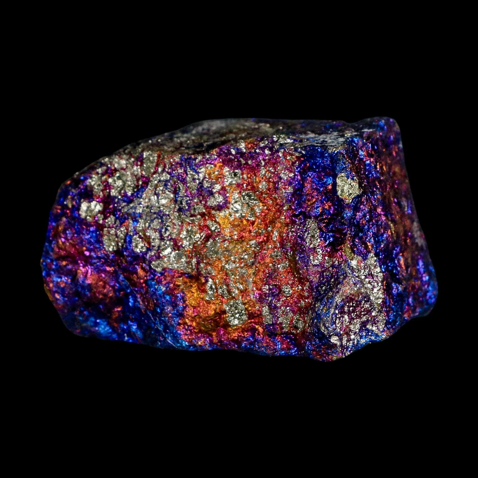 2.2″ Chalcopyrite Bornite Brilliant Multicolored Peacock Ore Chihuahua Mexico