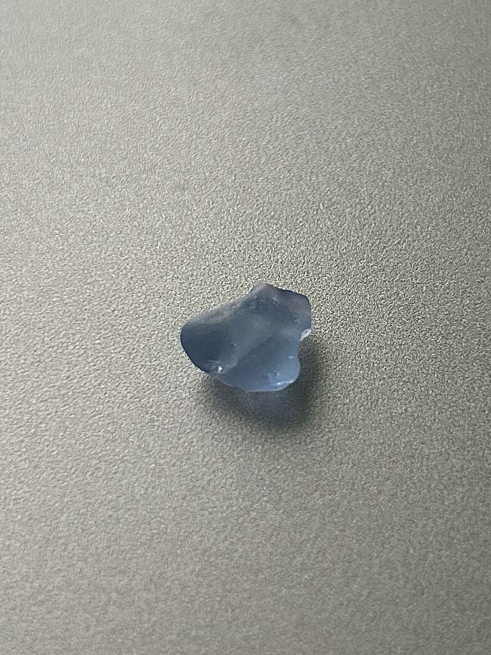 Blue Sapphire Facet Rough Crystal Unheated Sri Lanka 4.30 carats