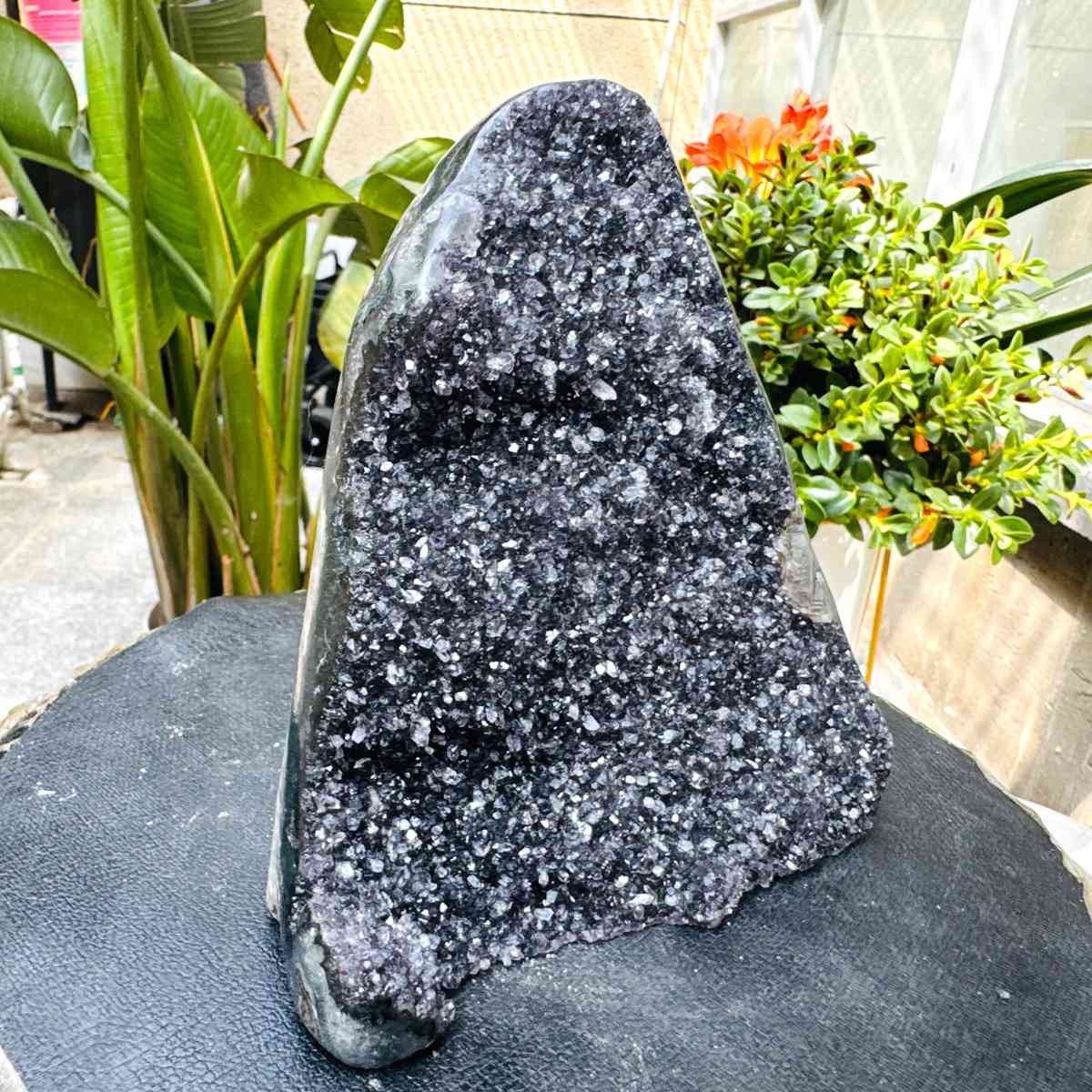 3.2LB Natural Uruguayan Amethyst Cluster Cave Display Specimen Healing