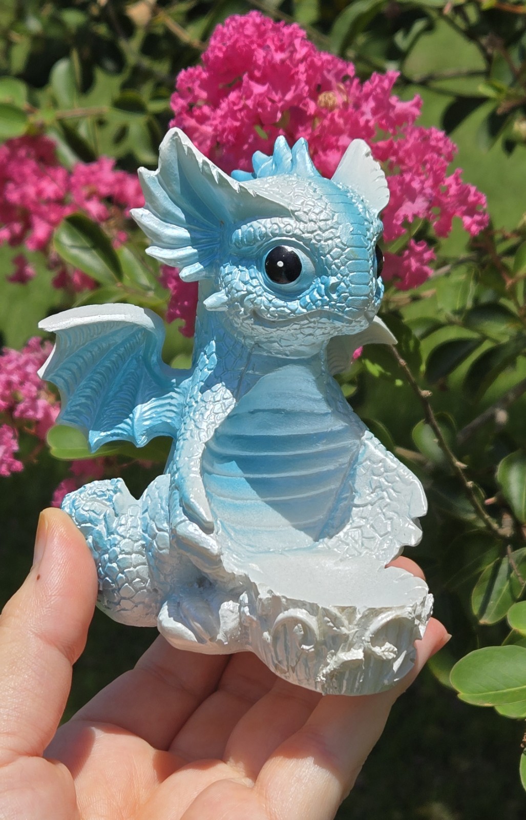 Gorgeous Resin Dragon Sphere Stand with Clear Quartz Crystal Sphere Set