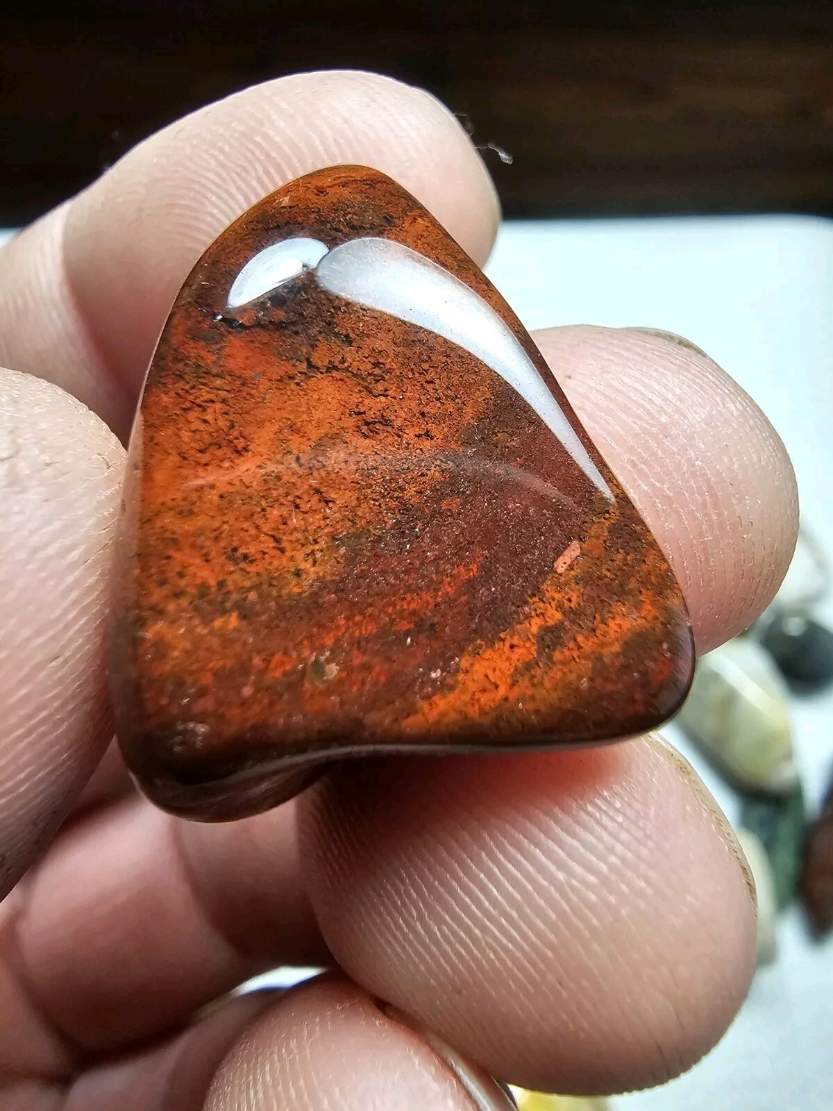5 Oz. Bulk Mixed Tumbled Stones Agate Chalcedony Jasper Petrified Wood And More