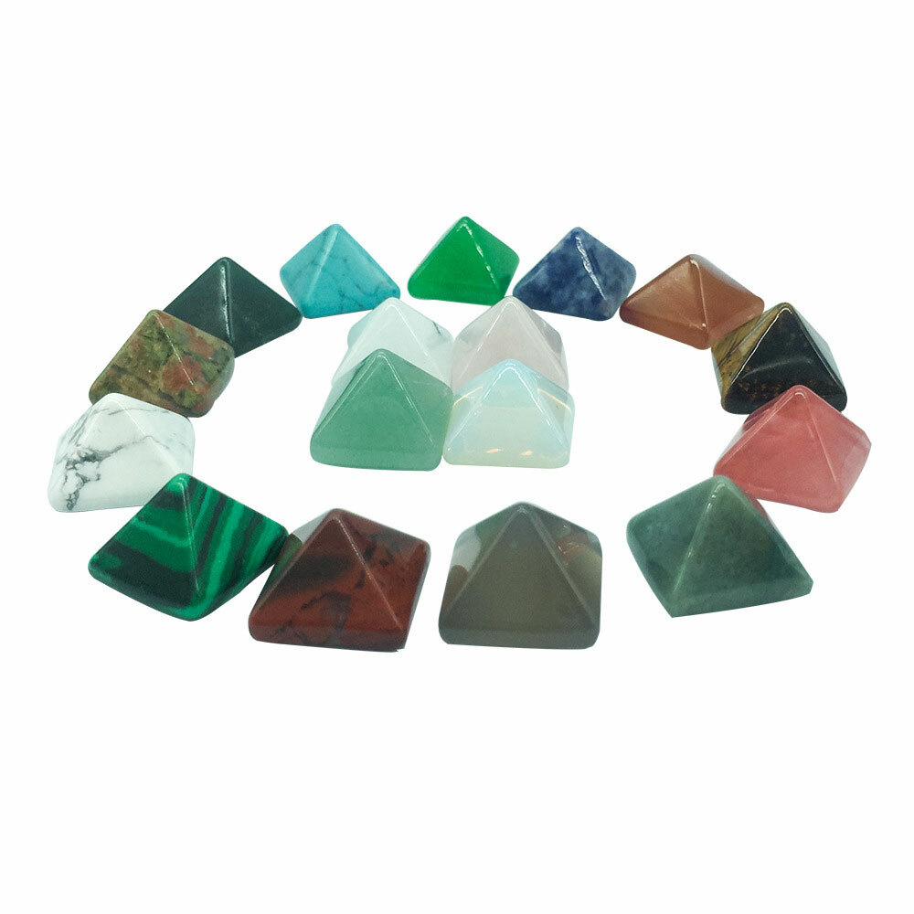 Set of 7 Healing Crystal Natural Gemstone Reiki Chakra Collection Stone Kit