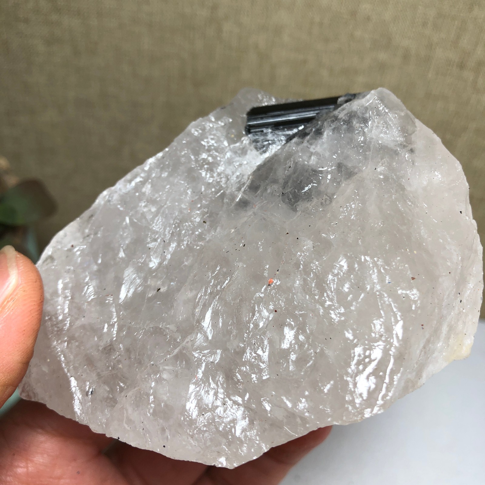 Natural tourmaline Crystal paragenesis gemstone original Specimen 290g A1684