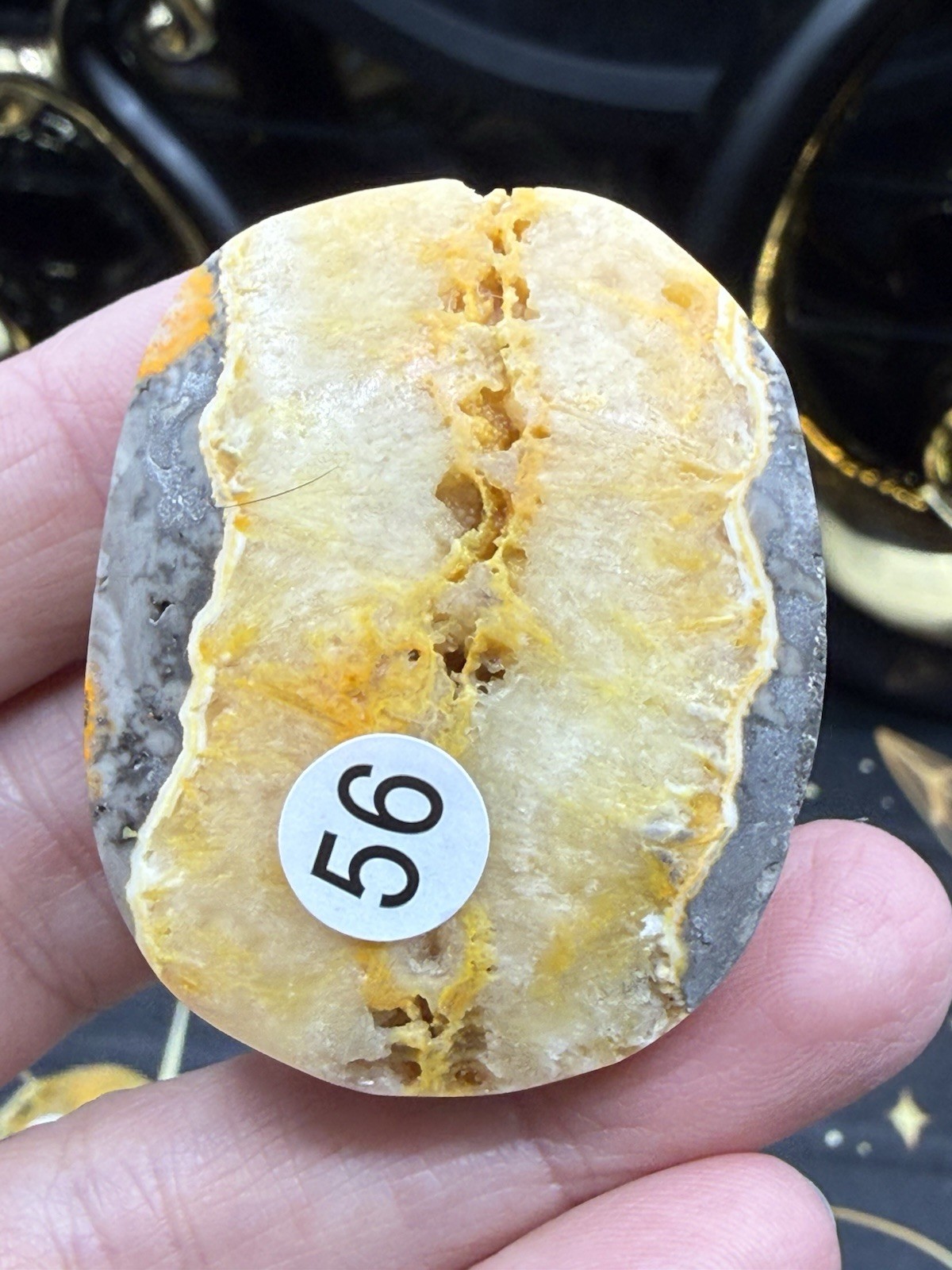 Natural Bumblebee Jasper Palms Druze vugs raw Free shipping