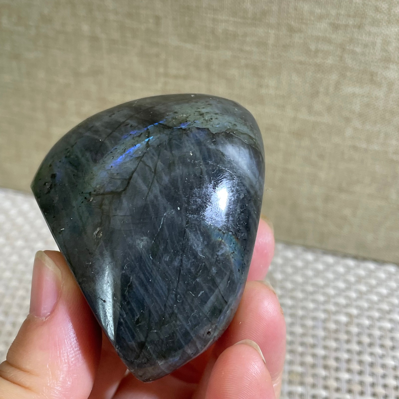 Natural Labradorite Crystal gemstone rough original Specimen 107g