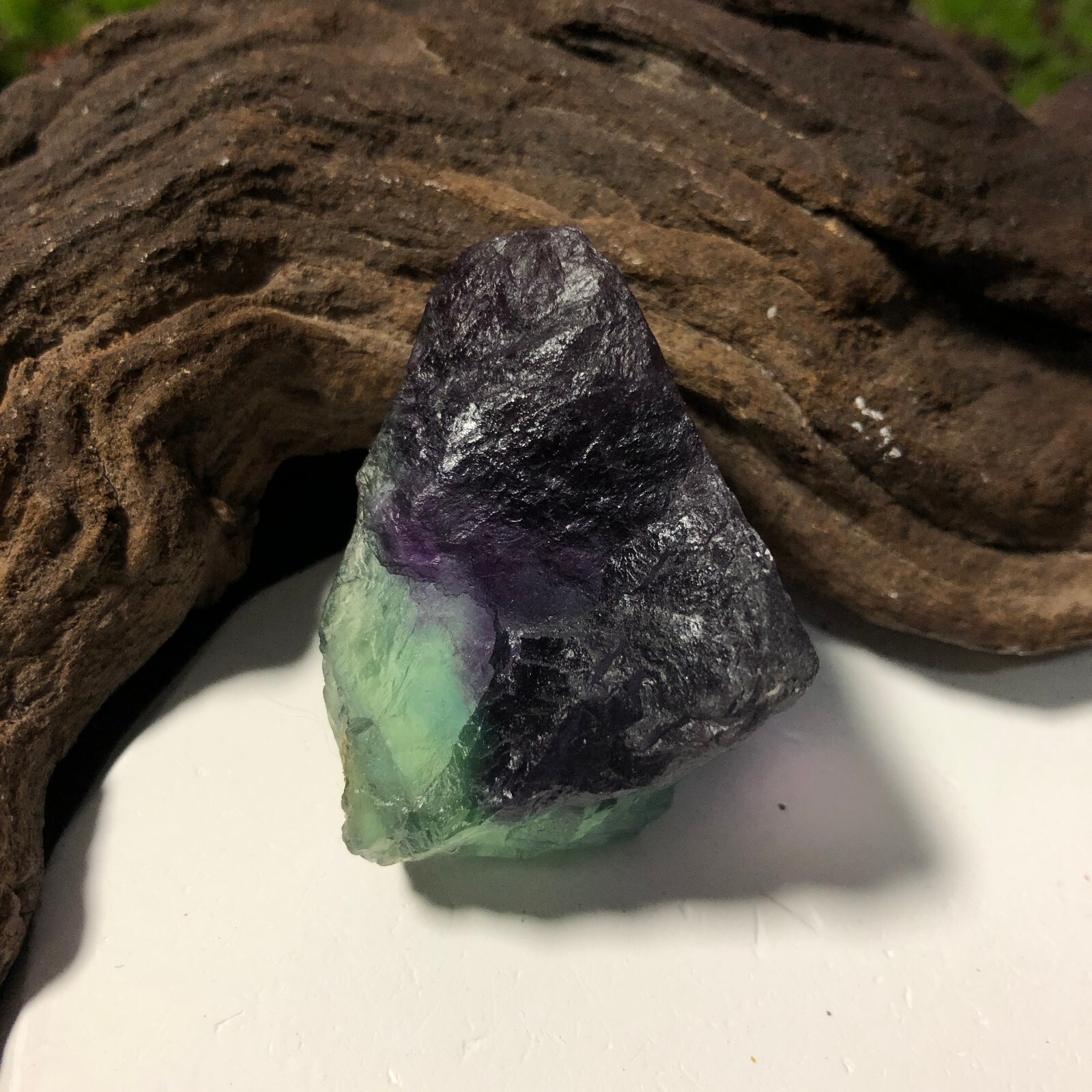 3x Raw Green Blue Fluorite Crystal Quartz Energy Healing Chakras 113g 3-5cm