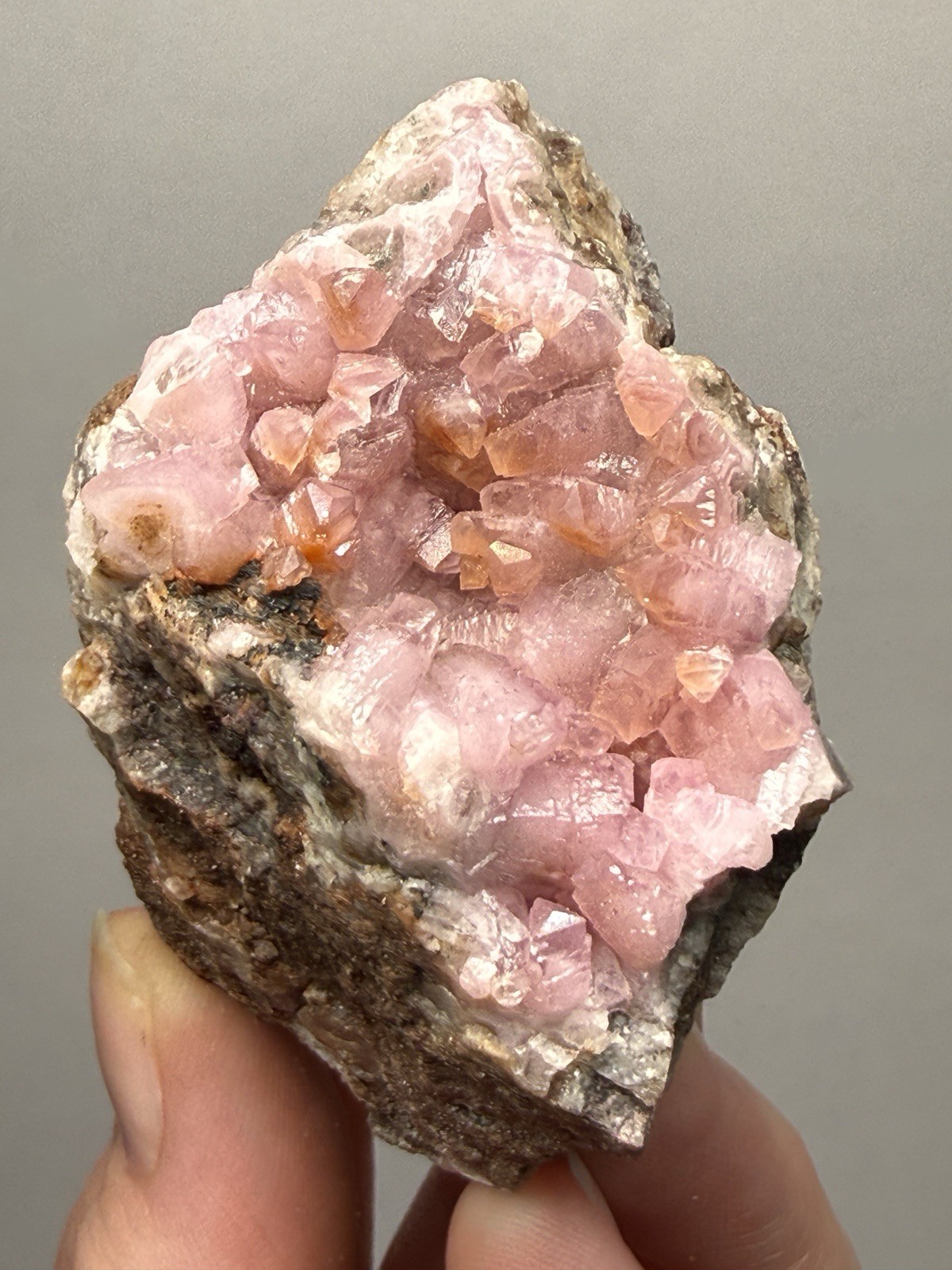 High Grade Pink Cobaltian Calcite Mineral Specimen | Bou Azzer, Morocco
