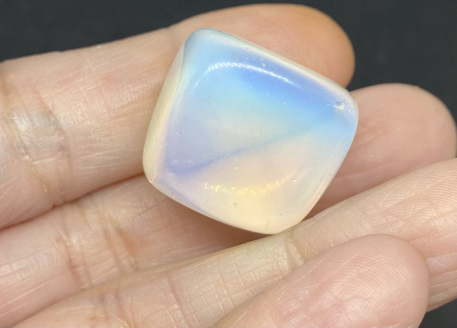 Opalite Genuine Stones 4pcs 47g Total