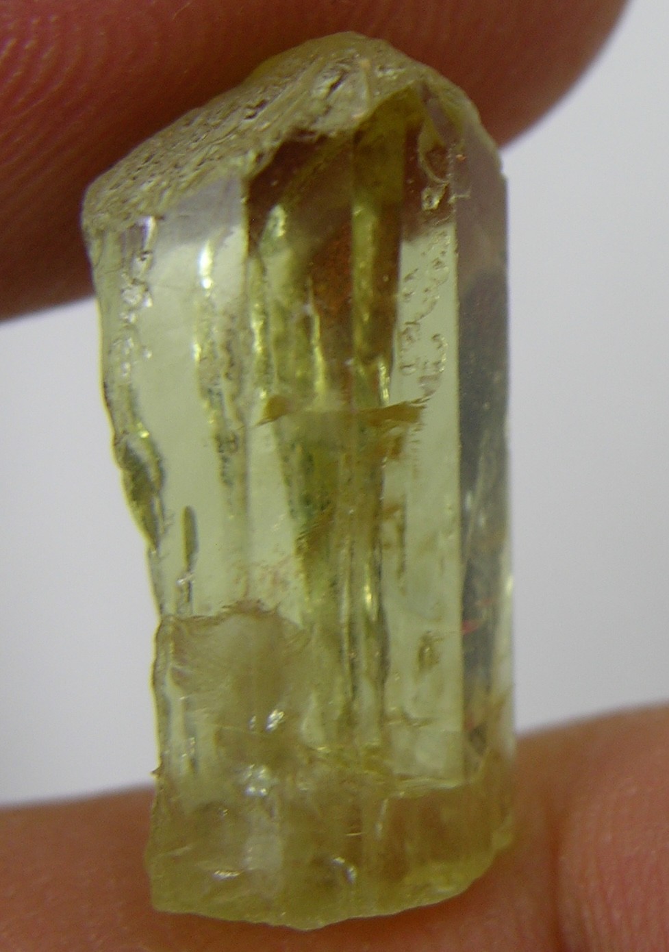 #10 13.75ct Mexico 100% Natural Terminated Golden Apatite Crystal Specimen 19mm