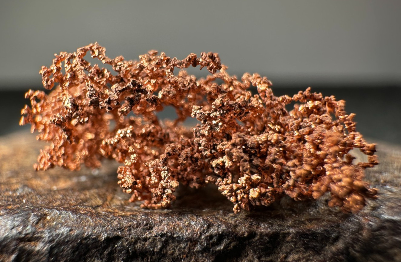 ➤ 7/8″ ARBORESCENT COPPER CRYSTALS – White Pine Mine UP Michigan VIDEO➤1138