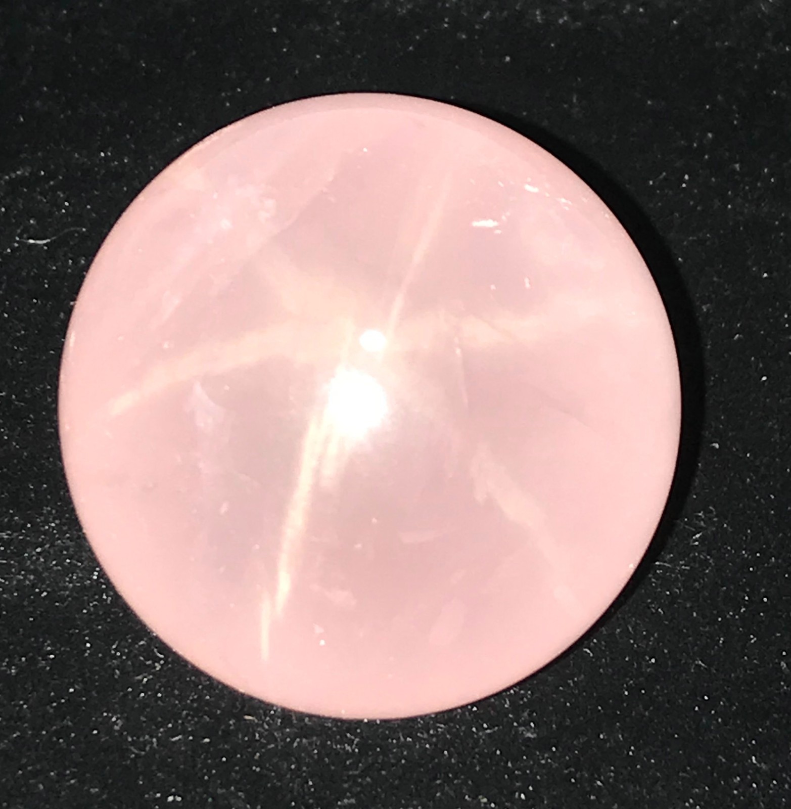 Natural STAR Rose Quartz SPHERE Ball Crystal Reiki Stone Healing