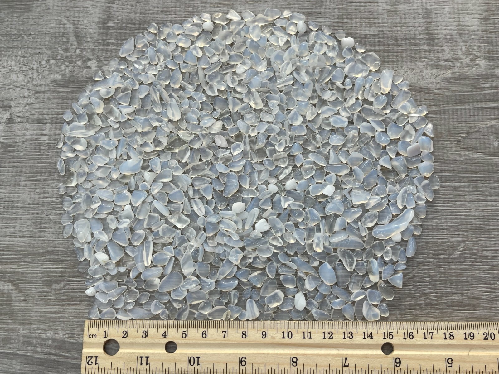 Opalite Semi Tumbled Gemstone Mini Chips 5 – 12 mm, Wholesale Bulk Lot