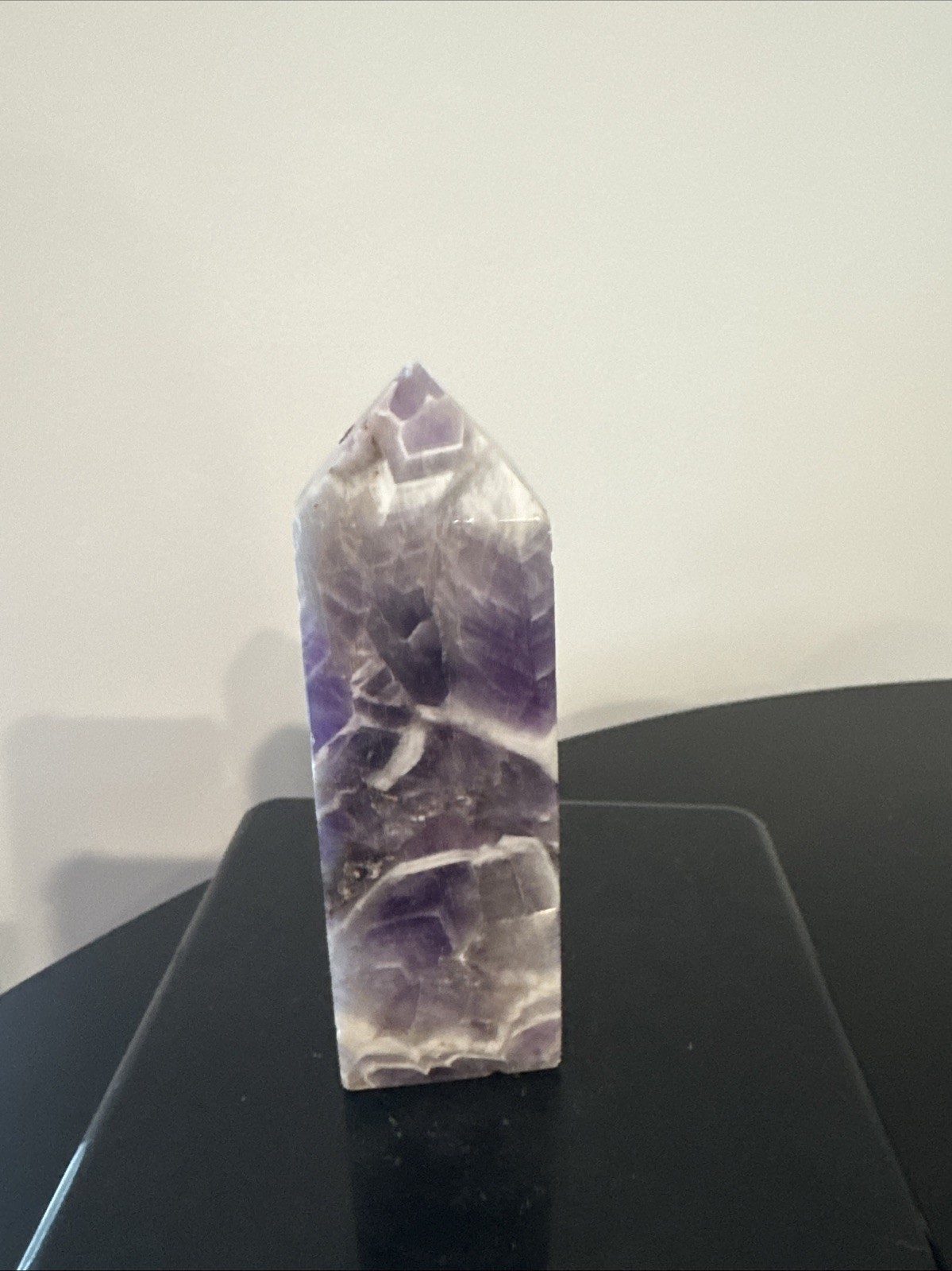 Amethyst Crystal Tower 269 Grams 4.5”