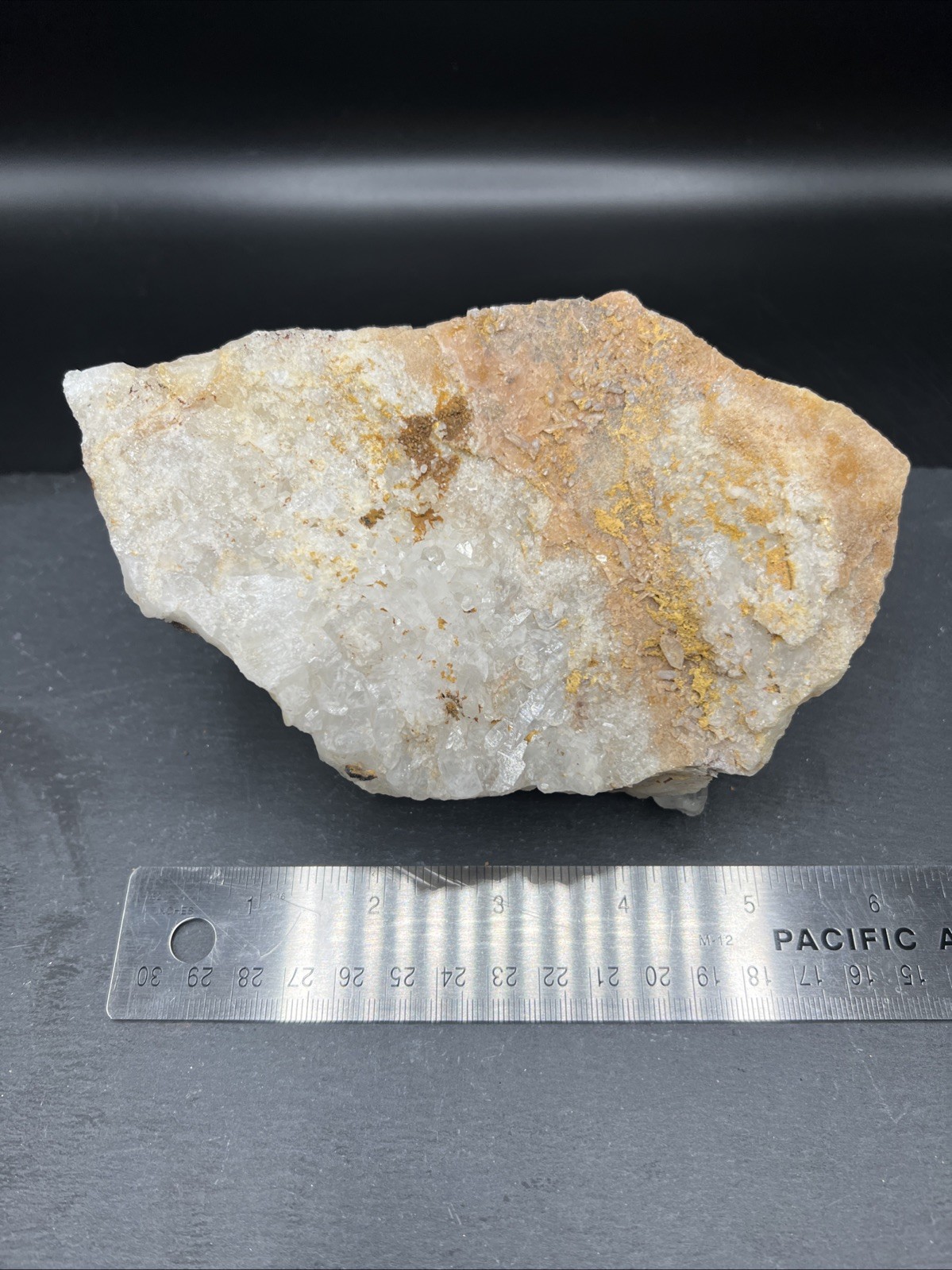 2.6Lb. Natural white quartz crystal Cluster specimen mineral healing