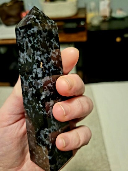 Flashy and Vivid Mystic Merlinite/Indigo Gabbro Tower/Generator