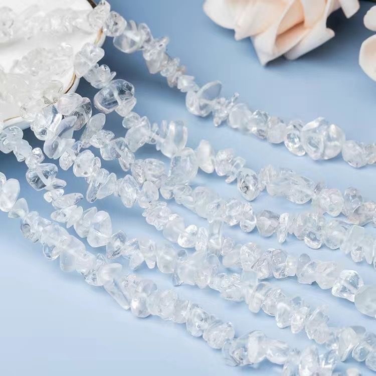 Clear Quartz Crystals Irregular Beads Can Diy Healing Overall length: 80mm