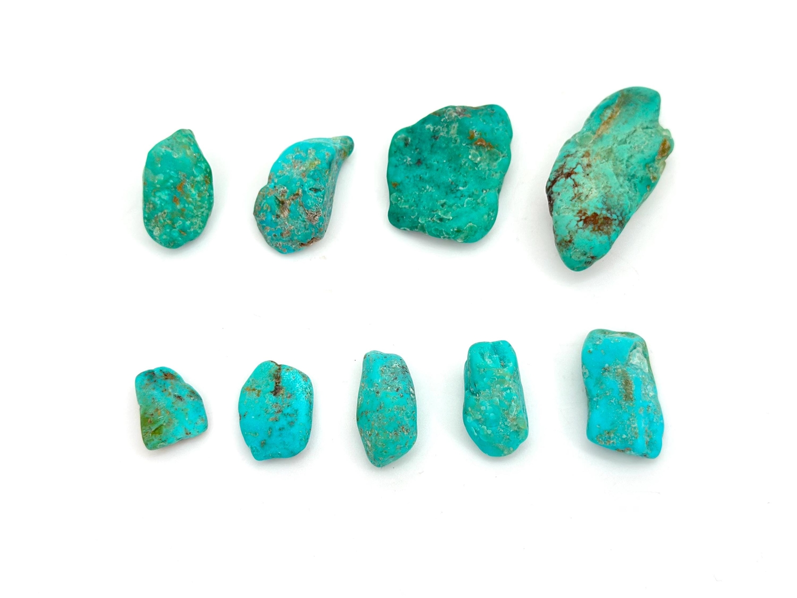 Raw Turquoise Stone, Natural Turquoise from Tyrone, New Mexico, USA