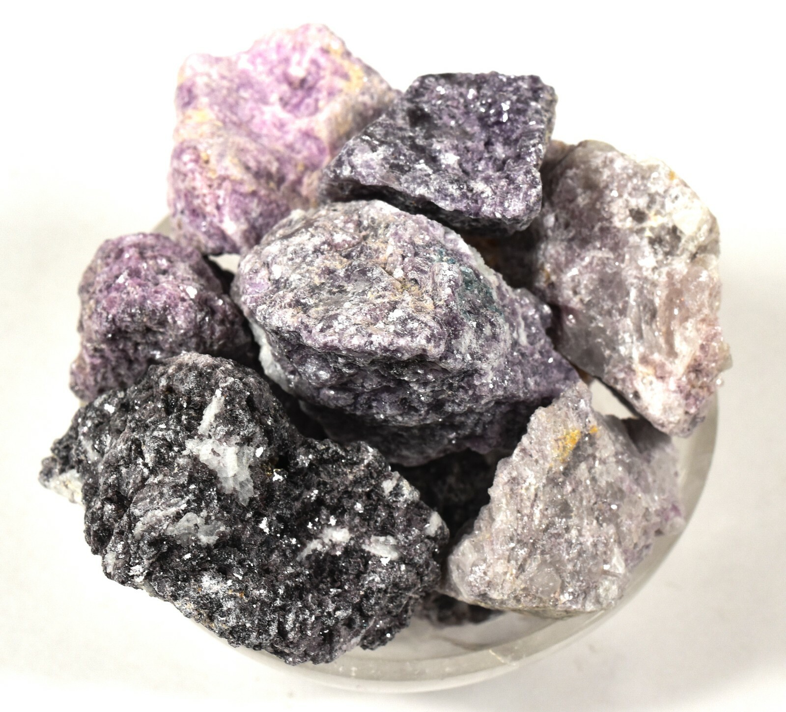 32oz Purple Lilac Lepidolite Rough Natural Gemstone Crystal Mineral Raw – Brazil