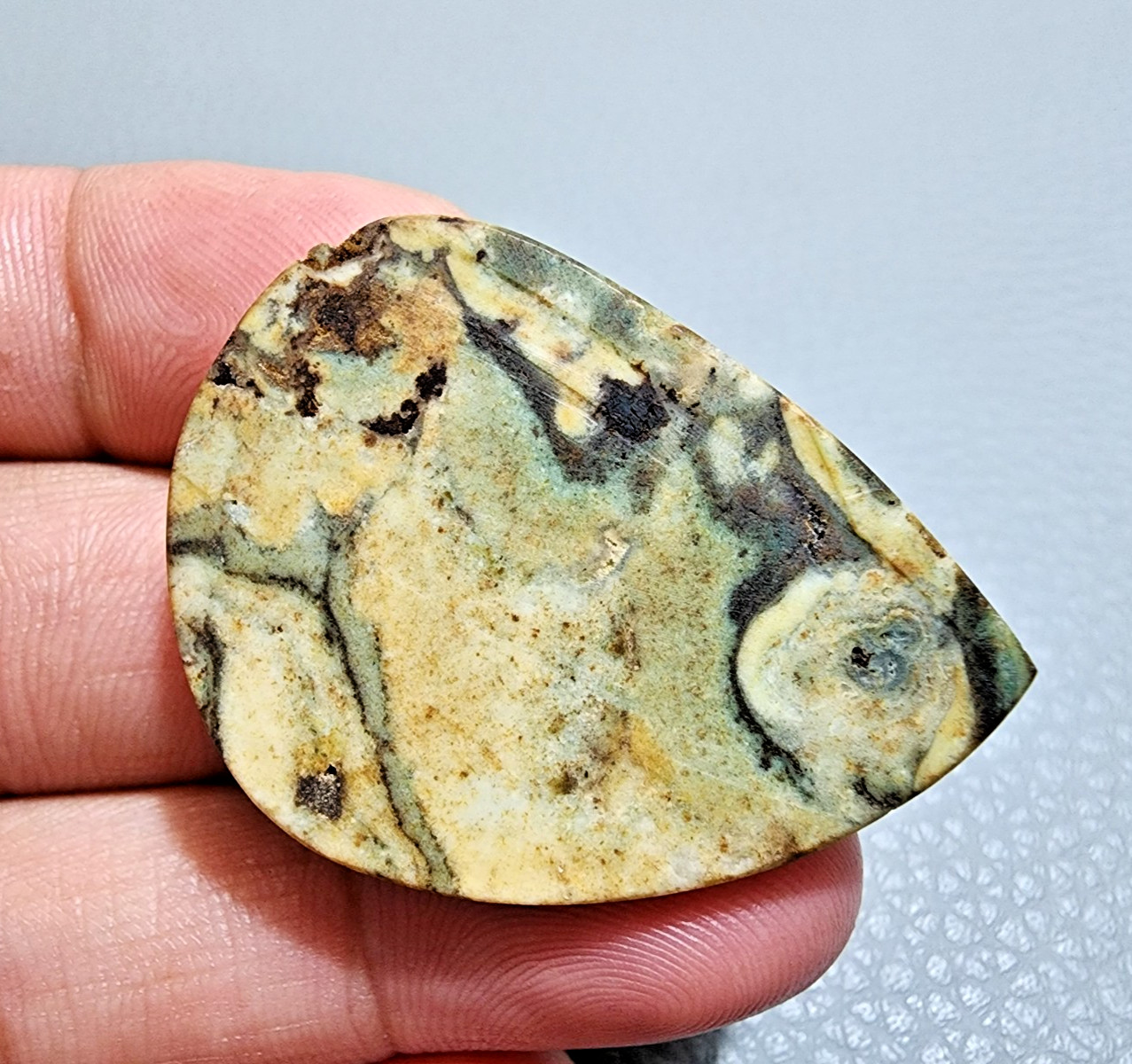 67.20 Crt Attractive Mariposite Gemstone Cabochon Polished Stone Jewelry Making