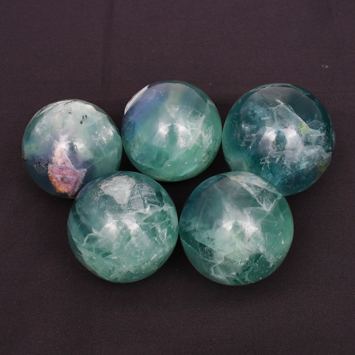 50mm+ Natural Apatite ball by hand .Crystal Healing crystal ball Crystal Deco.
