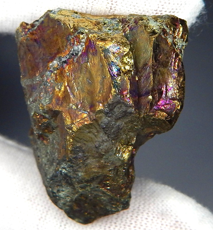 22g Chalcopyrite Peacock Ore Vivid Iridescence Natural Mined Unheated Raw Rough