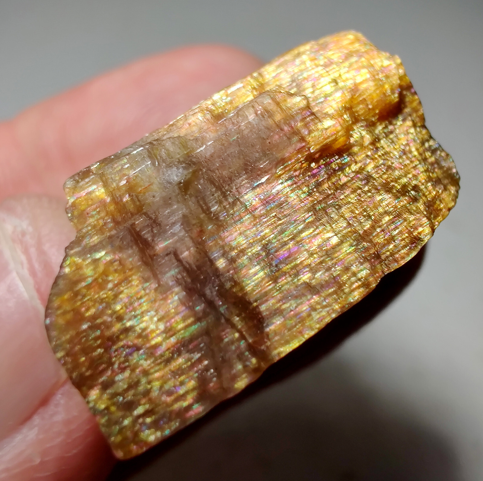 Sunstone crystal, spectacular! Uluguru Mountains, Tanzania. 17 grams.