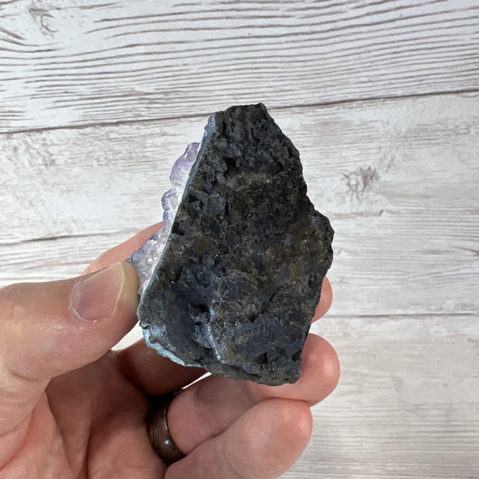 Amethyst Quartz Cluster Geode Rock Specimen Mineral Home Decor Free Shipping!