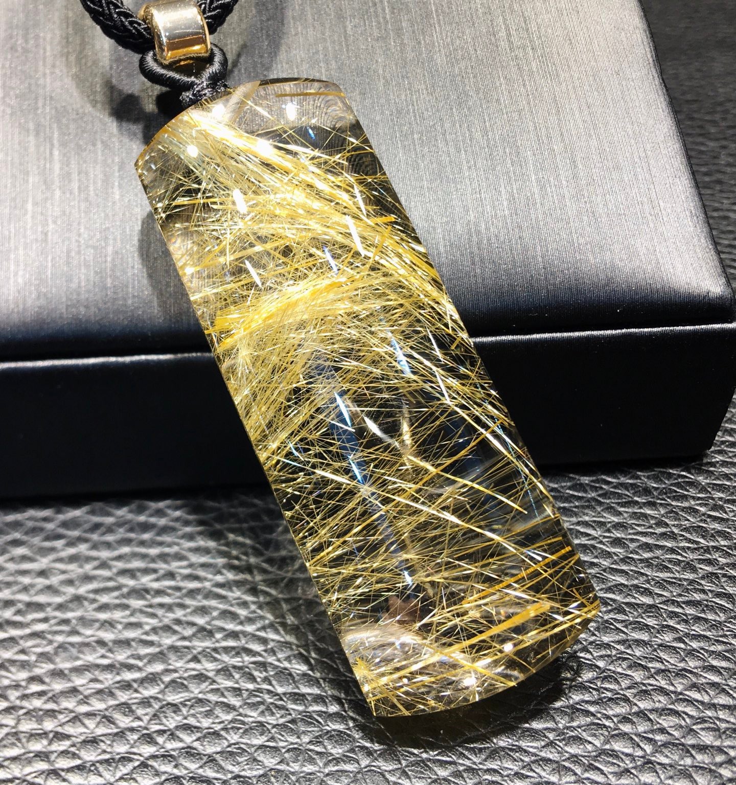 22G Natural Brazilian Titanium Crystal No Matter Brand Crystal Pendant