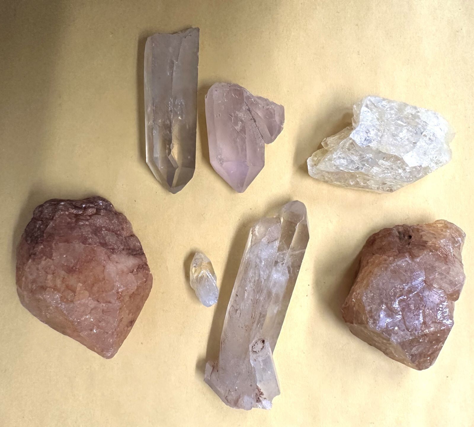Lot of mixed Crystals
