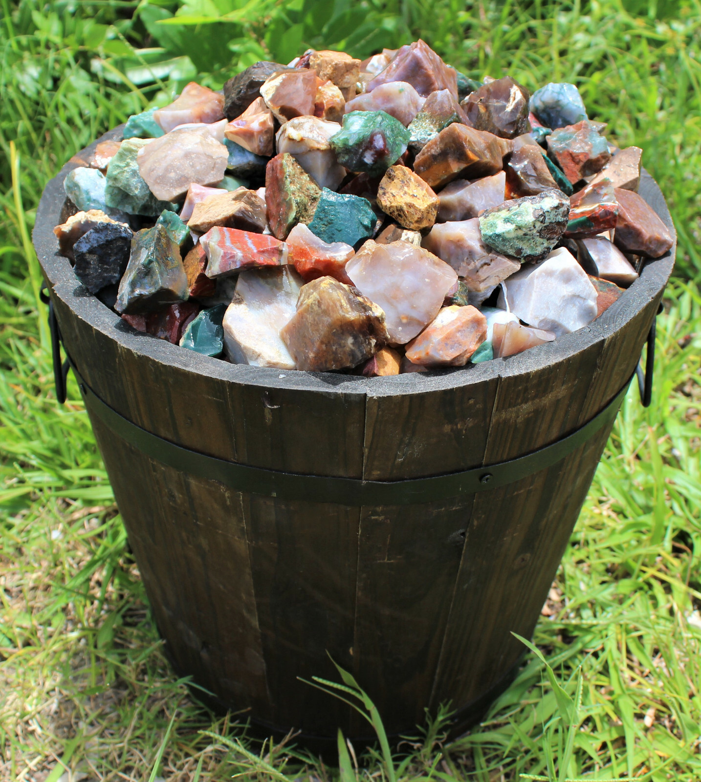 Rough Fancy Jasper Crystals: Choose How Many Pieces (Raw Natural Jasper)