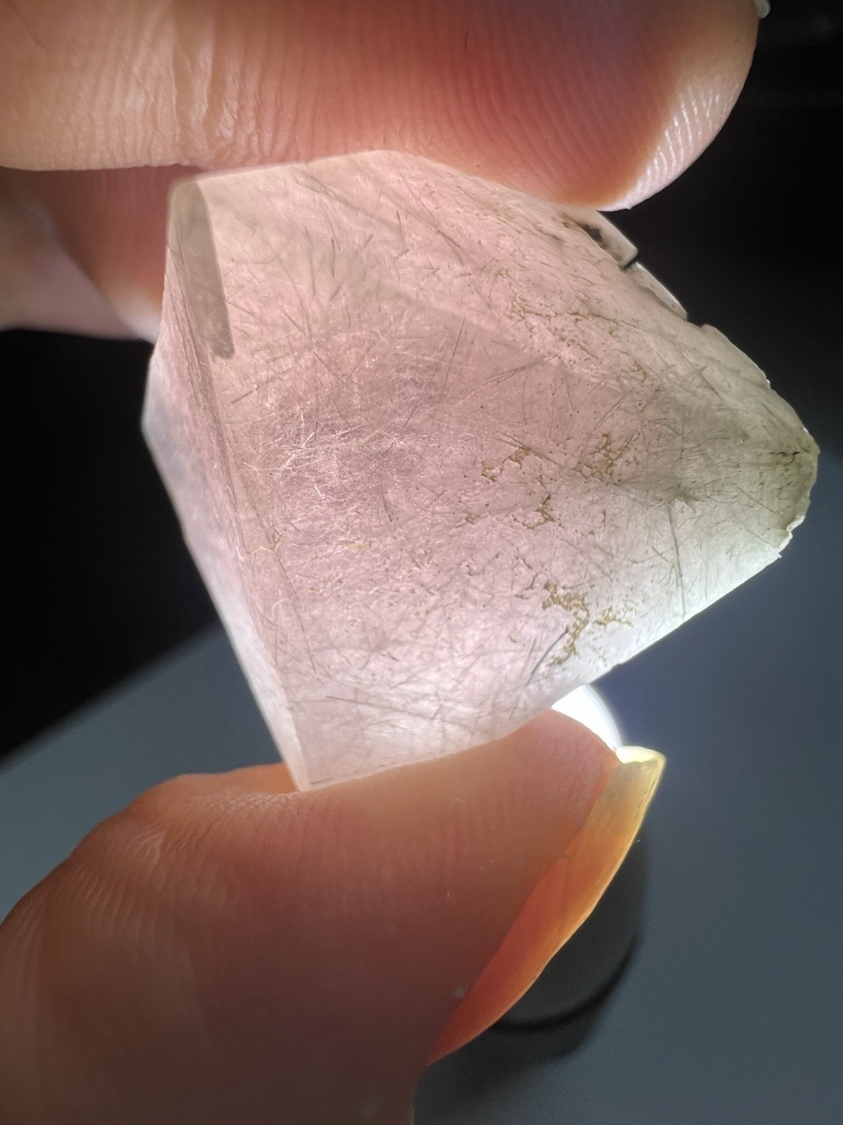 Pink Octahedral Fluorite From Inner Mongolia, China