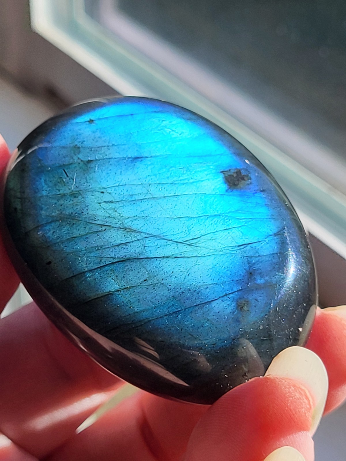 Labradorite Palm Stone