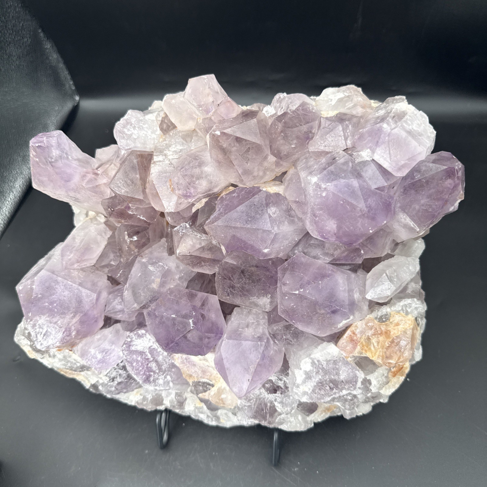 25 LB Huge Natural Amethyst Plate! Big Points! Crystals, Minerals, Congo!