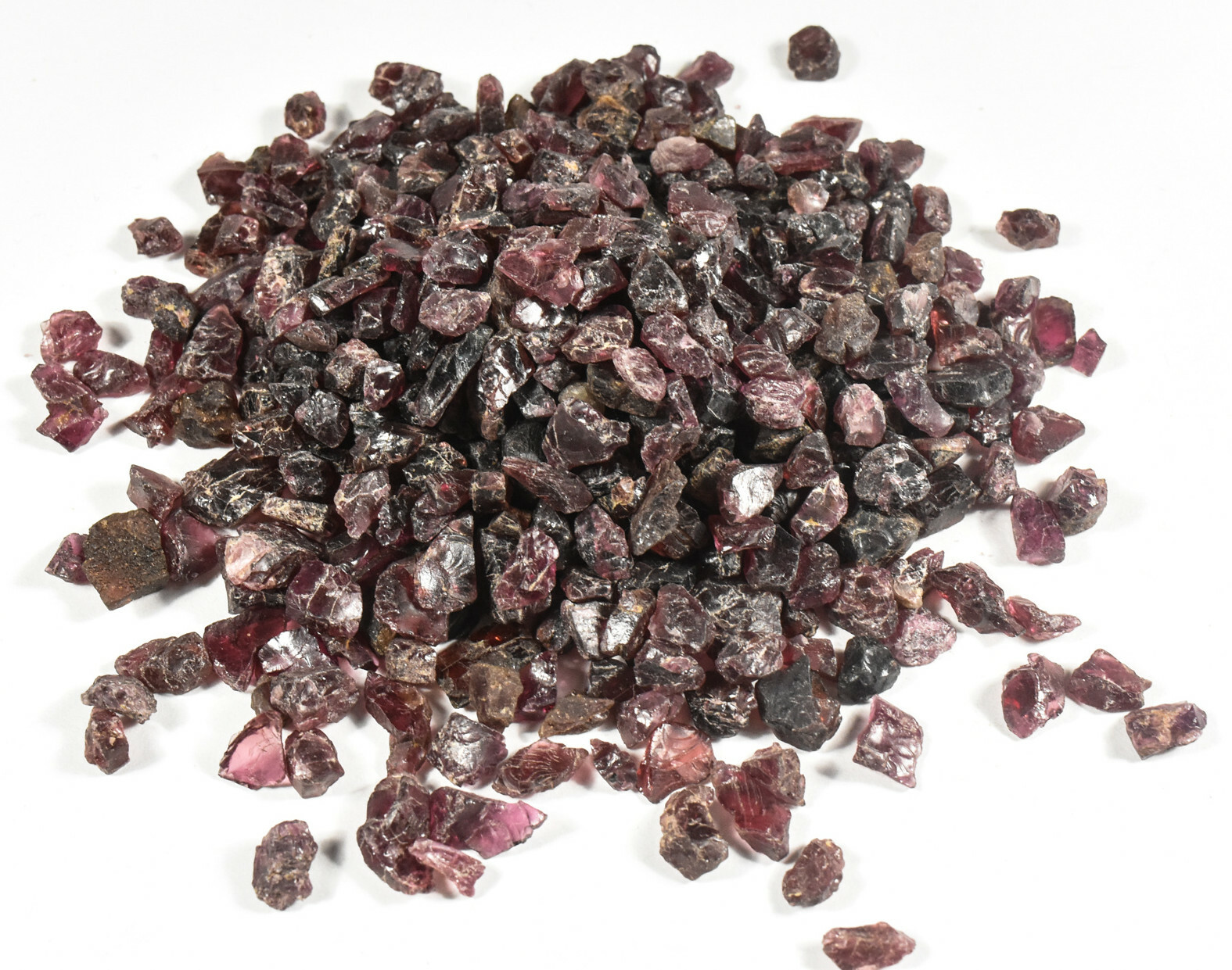 Deep Red Pyrope Almandine Garnet Rough Natural Gemstone Crystals 10 20 30 50 PCs