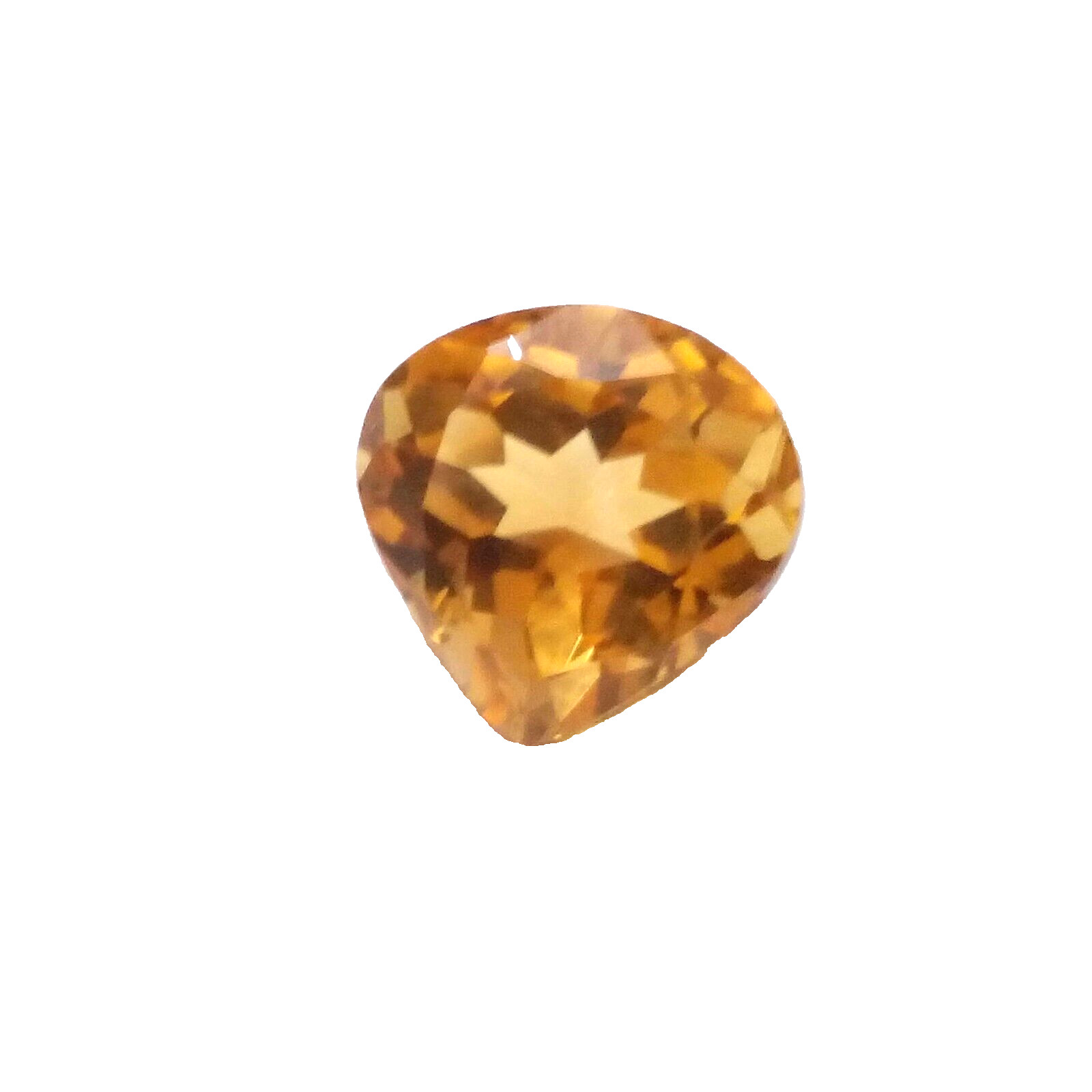 Attractive Rare Golden Citrine Topaz Pear Shape 2.60 Crt Faceted Loose Gemstone