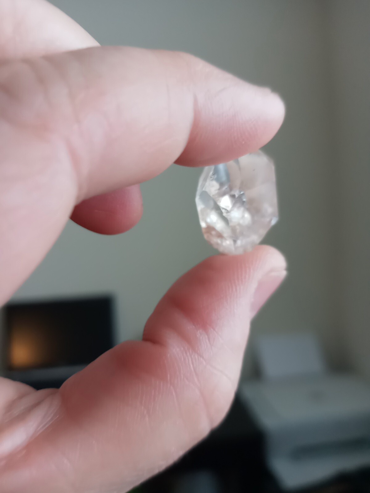 GORGEOUS RARE AAA GRADE HERKIMER DIAMOND QUARTZ NATURAL ANGEL PORTAL CRYSTAL