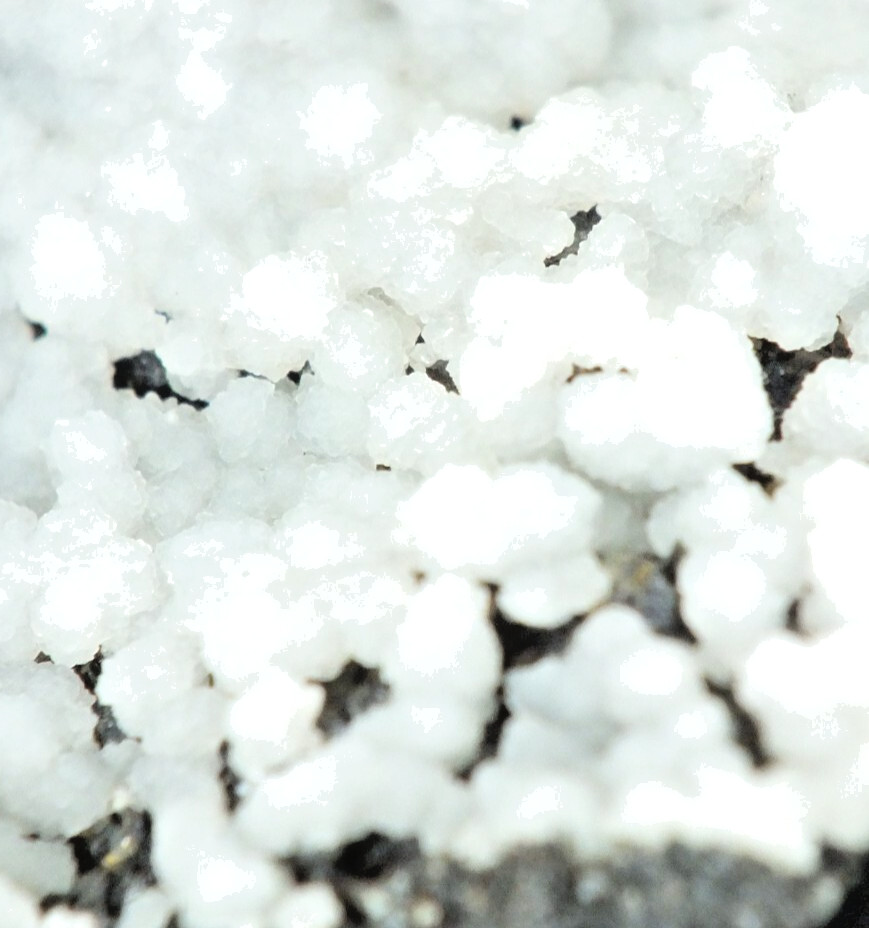 Calcite Crystals with Huntite. Gisborne Victoria Australia (EA10119)