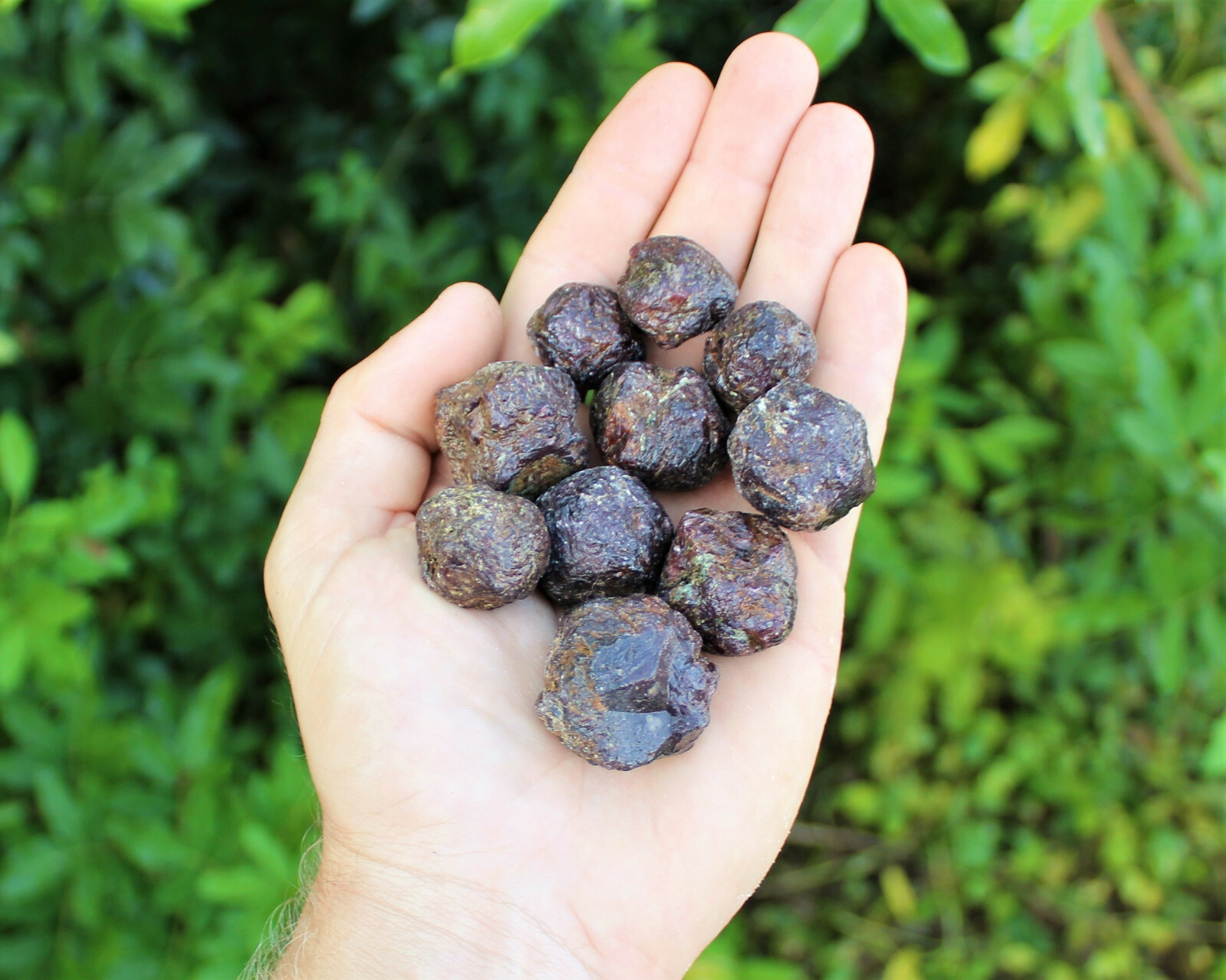 Raw Natural Red Garnet: Choose How Many Pieces (Rough Red Garnet)