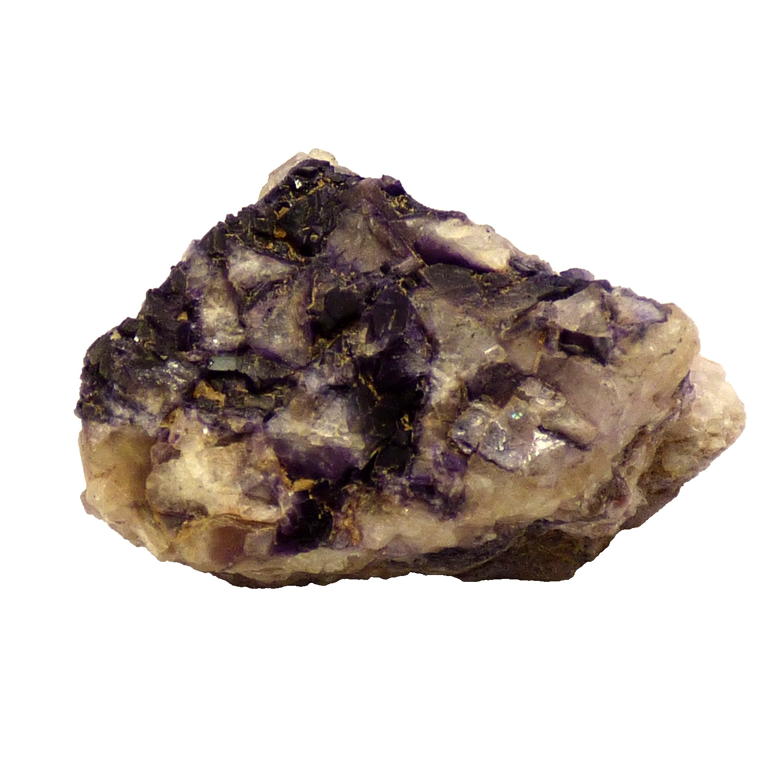 Blue John Fluorite Crystal Display Specimen Derbyshire UK 34mm 37g Unpolished