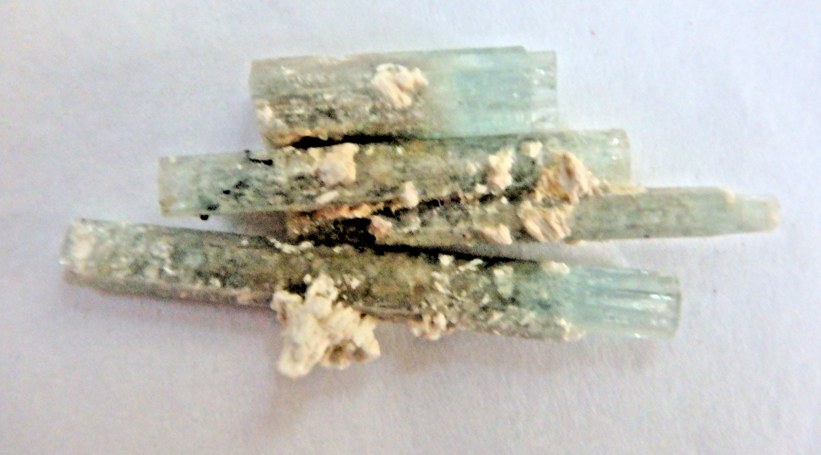 Crystals Aquamarine Beryl 8.8 grams 10 pieces included Natural Blue Namibia