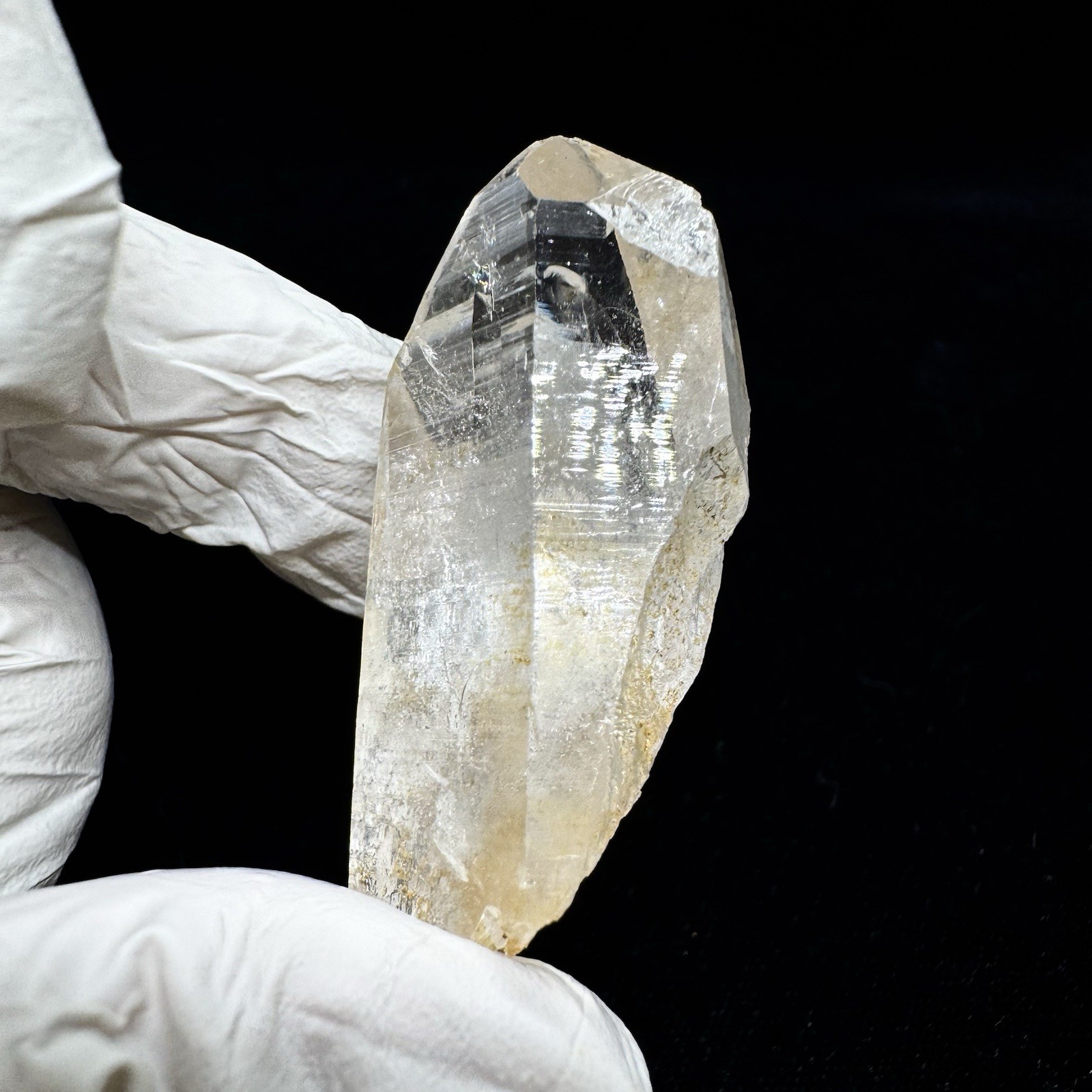 “Golden Triangle”Ganesh Himalayan Nepal Quartz Nirvana Record Keeper Crystal