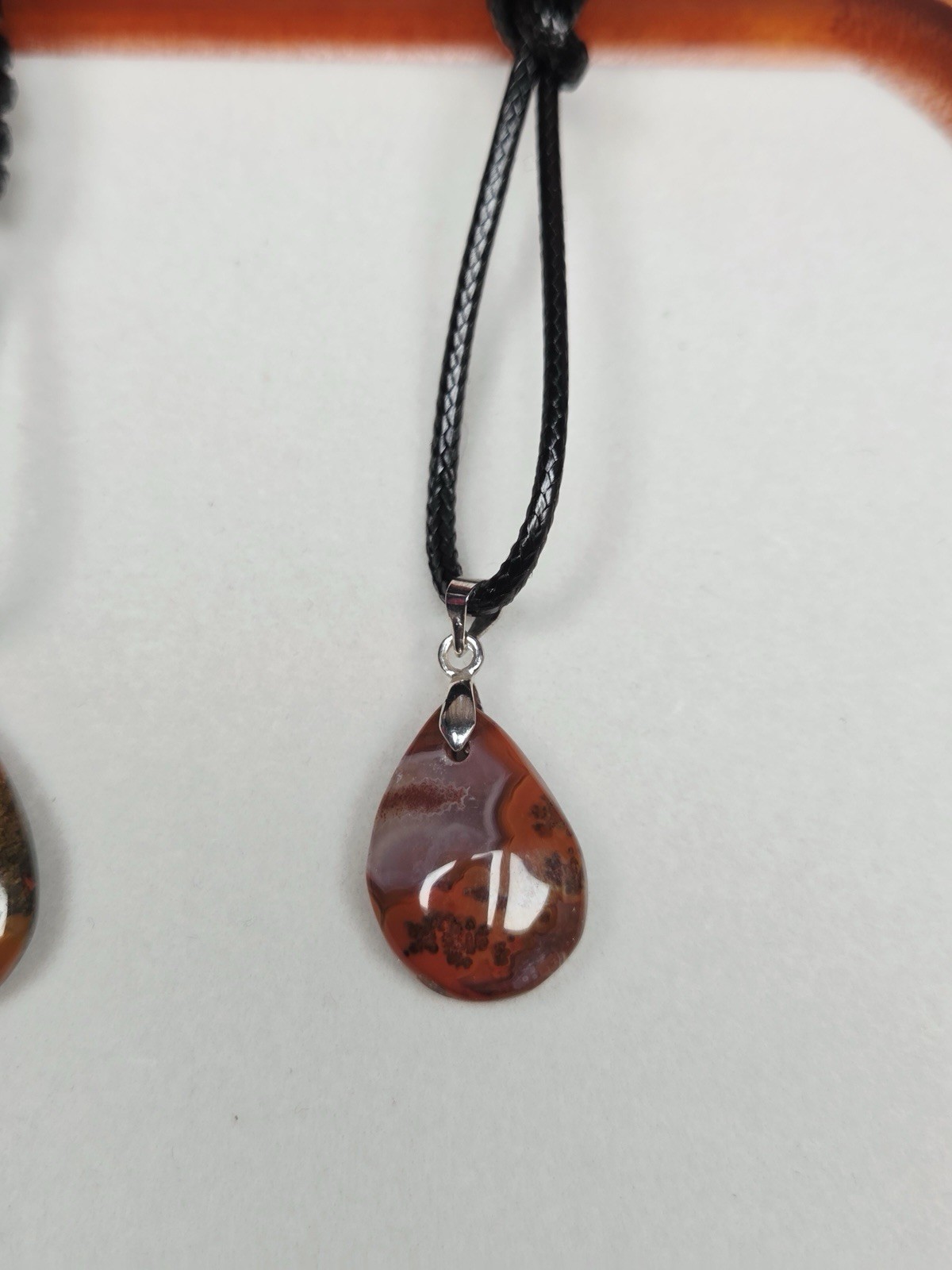 Vibrant Red Agate Teardrop Charm Set | Natural Healing Crystal Jewelry DIY