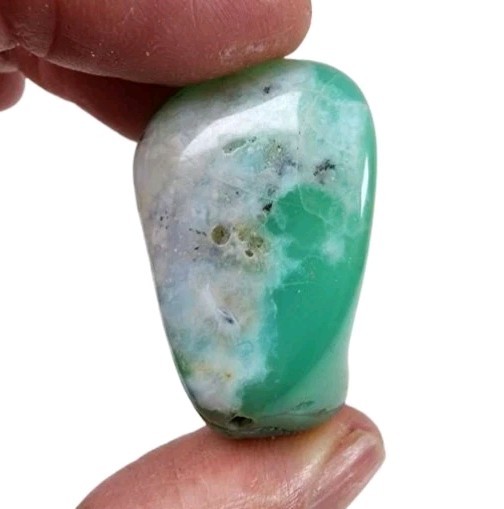 Chrysoprase Polished Stone Australia 20.5 grams