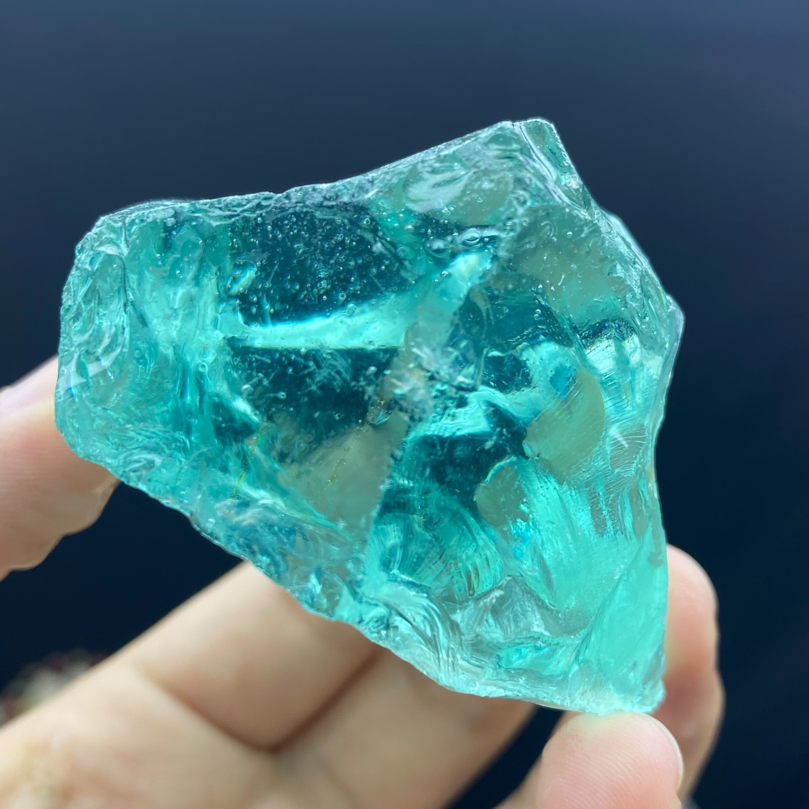 146g ANDARA triple vortex energy monatomic crystal Reiki specimen H73