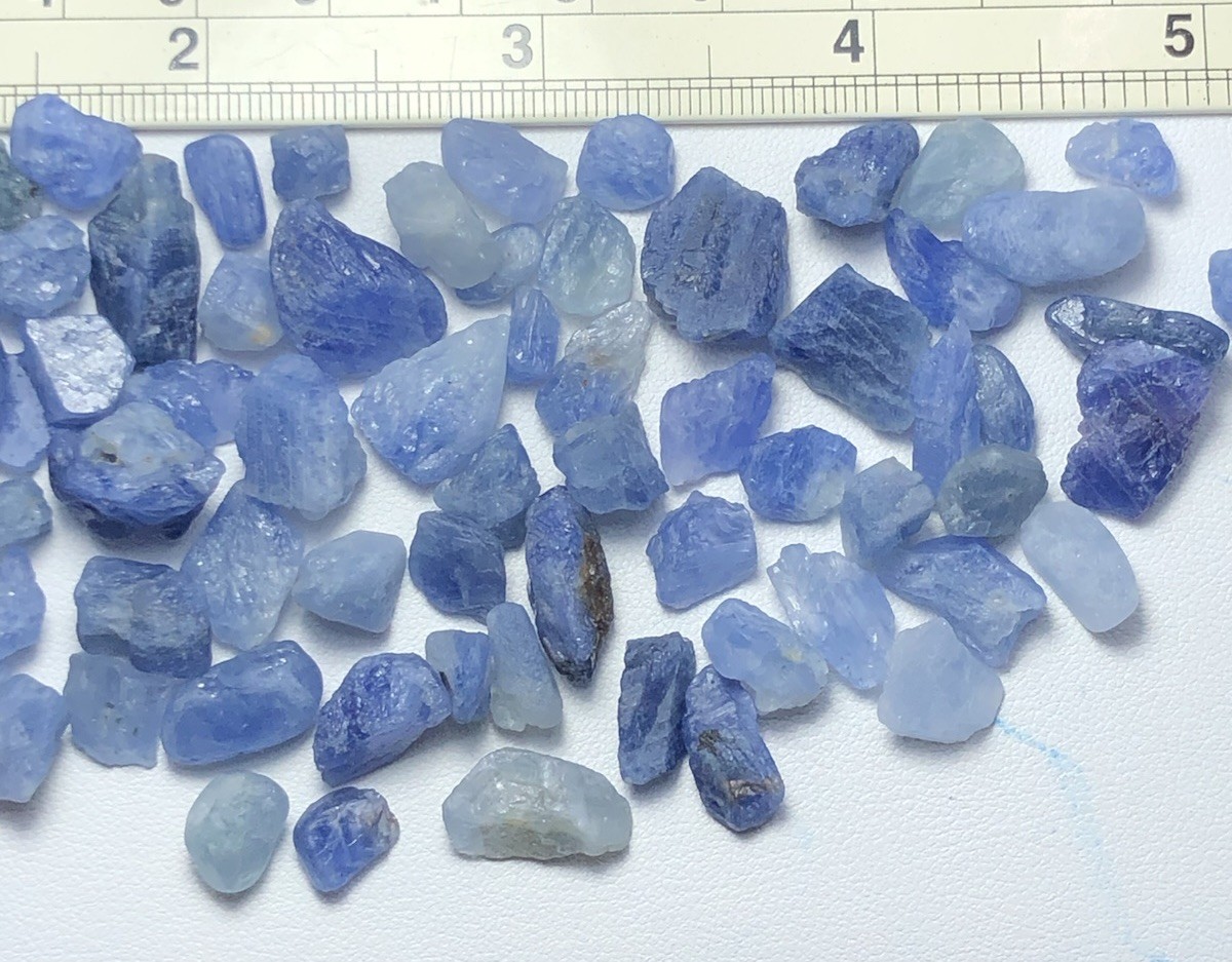 50 Gram / Beautiful Natural Rough Blue Sapphire From Burma Mogok Mine,