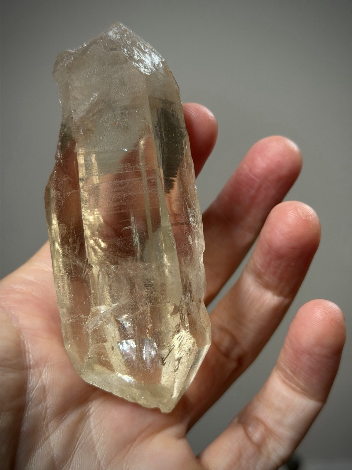 Natural Citrine Quartz Crystal Optical Quartz Brazil Citrine Crystal Quartz